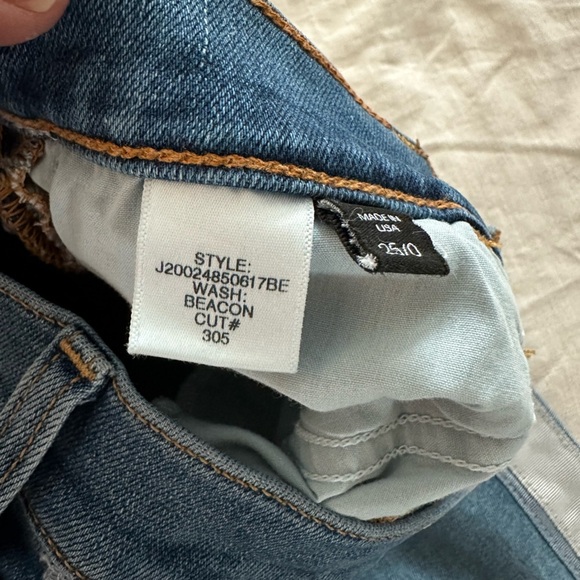 Veronica Beard Jeans
Debbie High-Rise Skinny Tuxedo Stripes Beacon (J3) - Picture 4 of 4